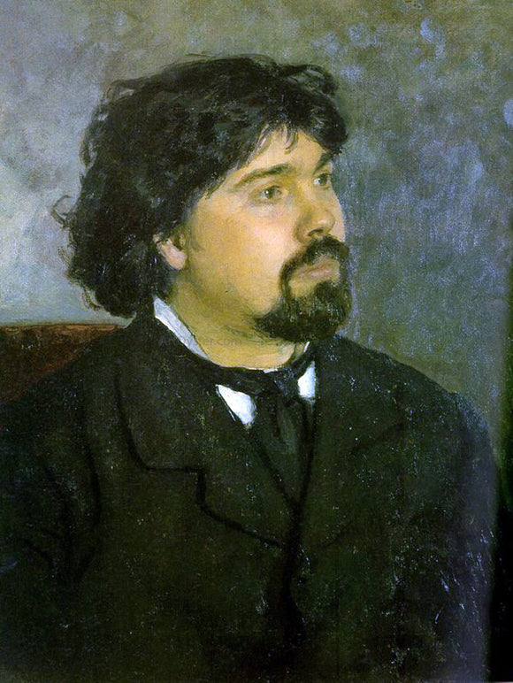  Ilia Efimovich Repin Portrait of the Artist Vasily Surikov - Art Print