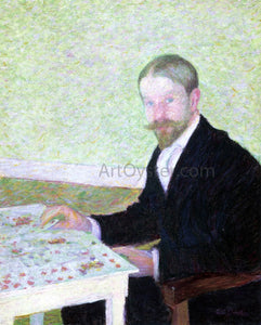  Theodore Earl Butler Portrait of the Artist, William Howard Hurt, Giverny - Art Print