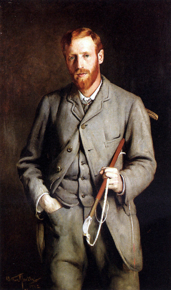  Arthur Hacker Portrait of The Artist's Brother - Art Print