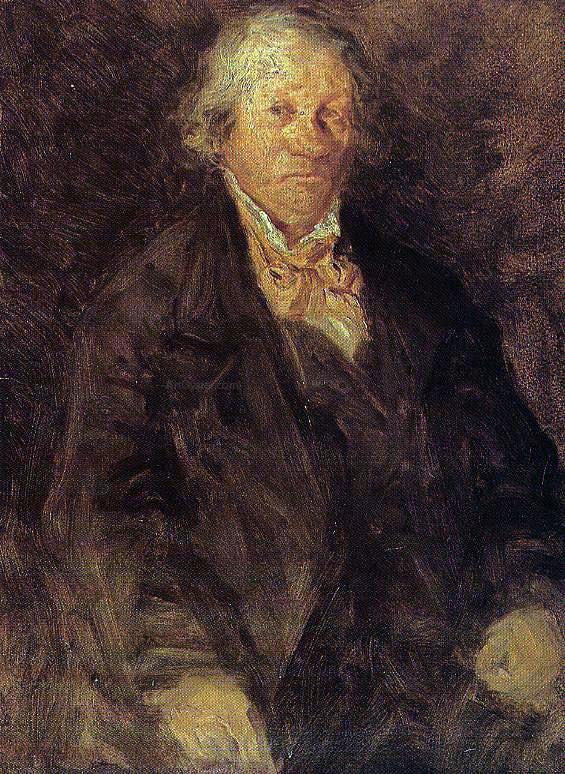  Eugene-Louis Boudin Portrait of the Artist's Father (Leonard-Sebastien Boudin) - Art Print