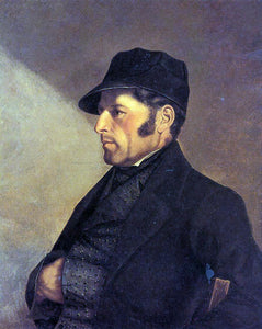  Gustave Courbet Portrait of the Artist's Father, Regis Courbet - Art Print