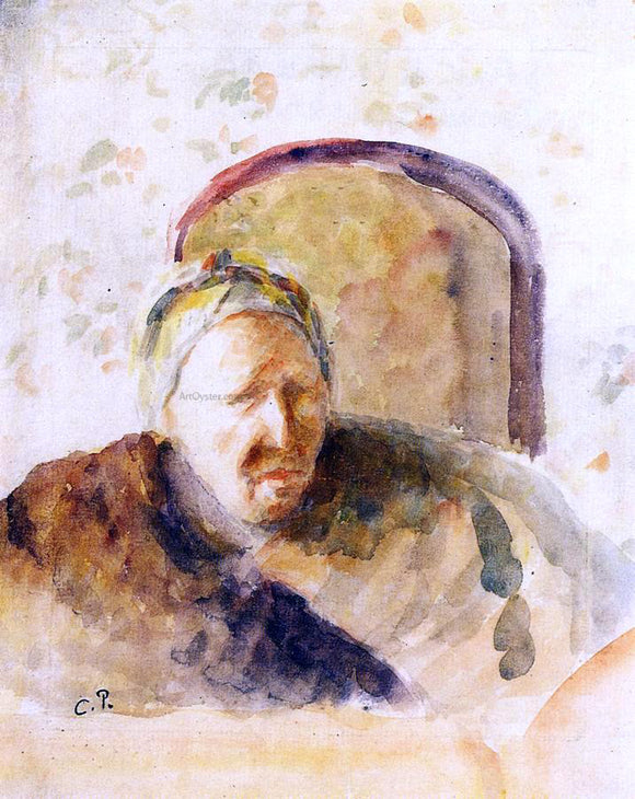  Camille Pissarro Portrait of the Artist's Mother - Art Print