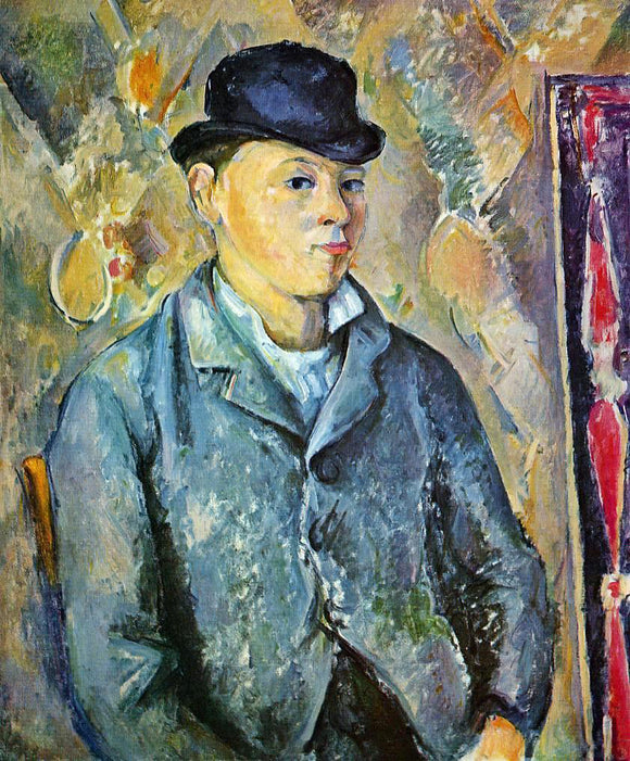  Paul Cezanne Portrait of the Artist's Son, Paul - Art Print