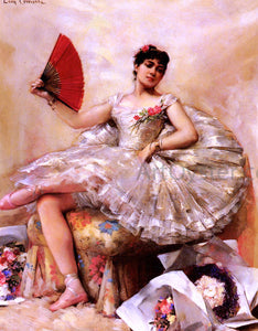  Leon Francois Comerre Portrait of the Ballerina Rosita Mauri - Art Print