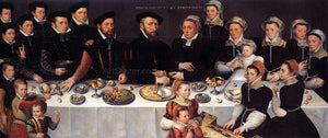  Cornelis De Zeeuw Portrait of the De Mucheron Family - Art Print