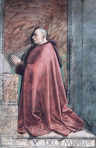  Domenico Ghirlandaio Portrait of the Donor Francesco Sassetti - Art Print