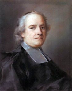  Rosalba Carriera Portrait of the French Consul Le Blond - Art Print