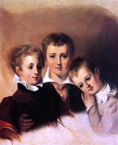  Thomas Sully Portrait of the Howell  Boys - Art Print