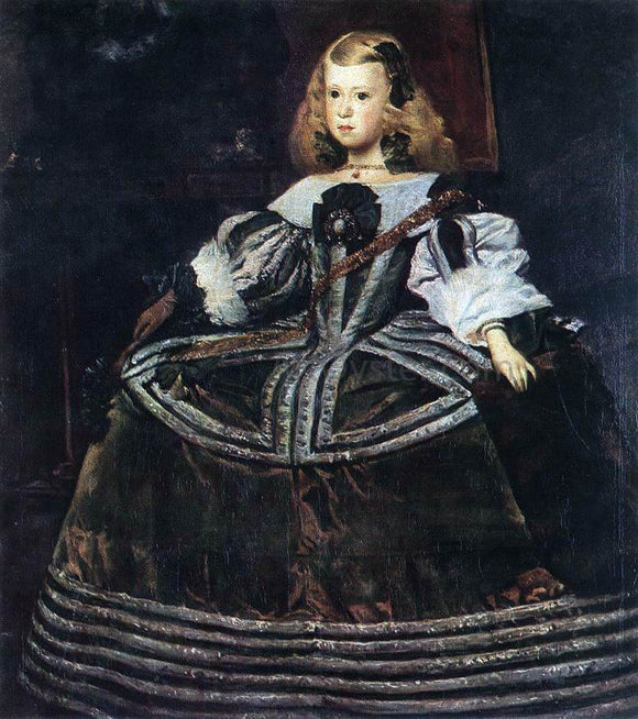  Juan Bautista Martinez Del Mazo Portrait of the Infanta Margarita - Art Print