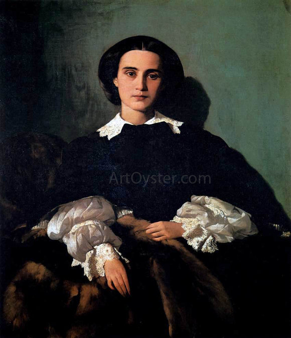  Antonio Puccinelli Portrait of the Noblewoman Marrocchi - Art Print