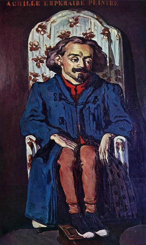  Paul Cezanne Portrait of the Painter, Achille Emperaire - Art Print