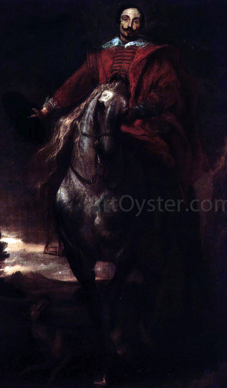  Sir Antony Van Dyck Portrait of the Painter Cornelis de Wae - Art Print