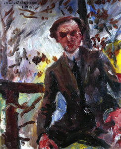  Lovis Corinth Portrait of the Painter Leo Michelson - Art Print