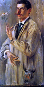  Lovis Corinth Portrait of the Painter Otto Eckmann - Art Print