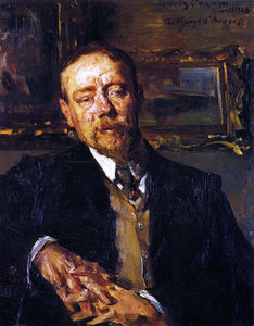  Lovis Corinth Portrait of the Painter Paul Eugene Gorge - Art Print