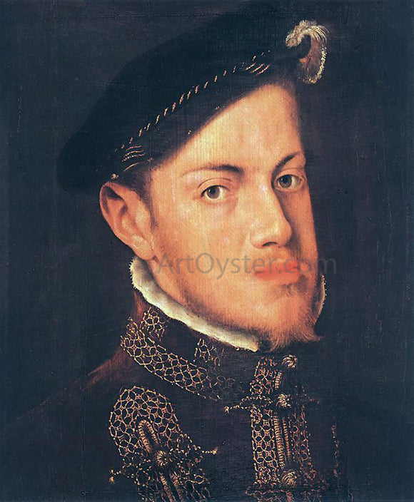  Anthonis Mor Van Dashorst Portrait of the Philip II, King of Spain - Art Print