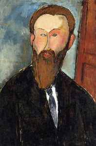  Amedeo Modigliani Portrait of the Photographer Dilewski - Art Print