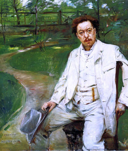  Lovis Corinth Portrait of the Pianist Conrad Ansorge - Art Print