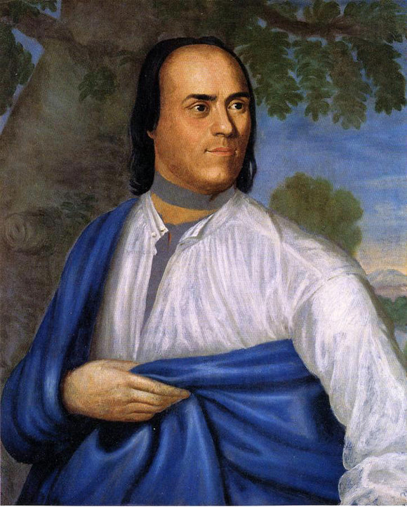  Nathaniel Smibert Portrait of the Reverend Samson Occom - Art Print