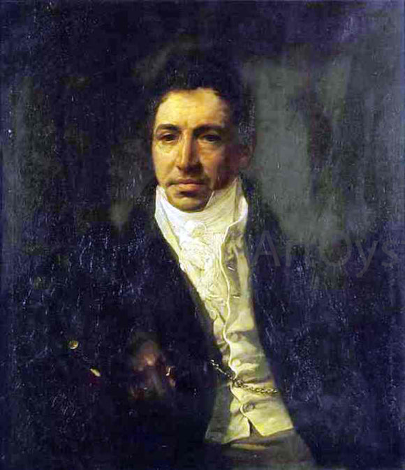  Karl Pavlovich Brulloff Portrait of the Secretary of State Piotr Kikin - Art Print