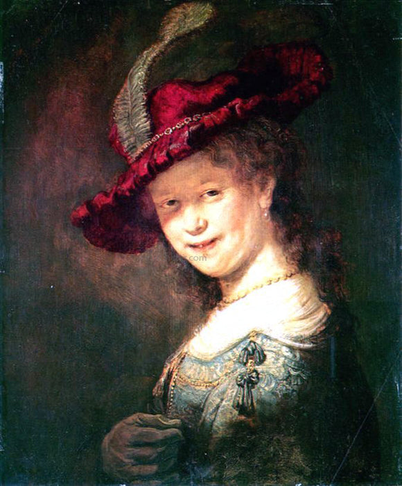  Rembrandt Van Rijn Portrait of the Young Saskia - Art Print