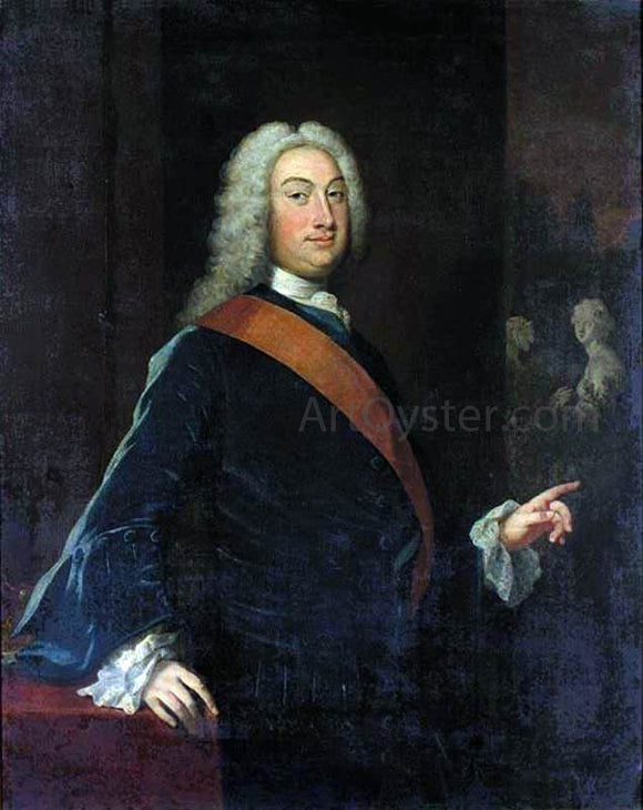  Joseph Highmore Portrait of Thomas Fermor - Art Print