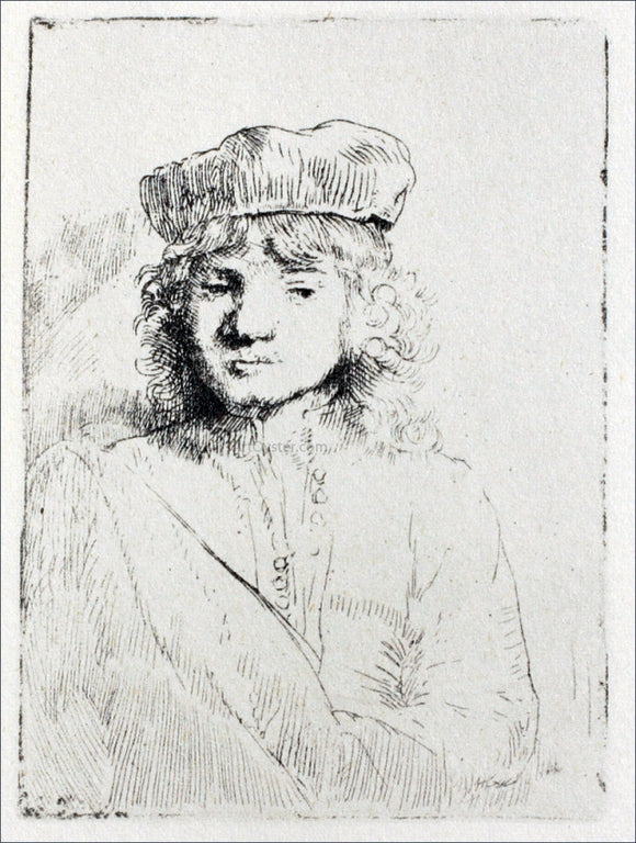  Rembrandt Van Rijn The Portrait of Titus, Rembrandt's Son - Art Print