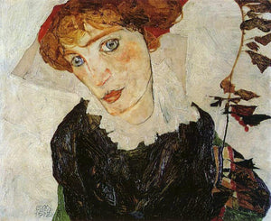  Egon Schiele Portrait of Valerie Neuzil - Art Print