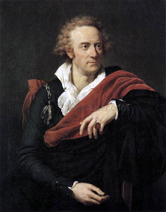  Francois-Xavier Fabre Portrait of Vittorio Alfieri - Art Print
