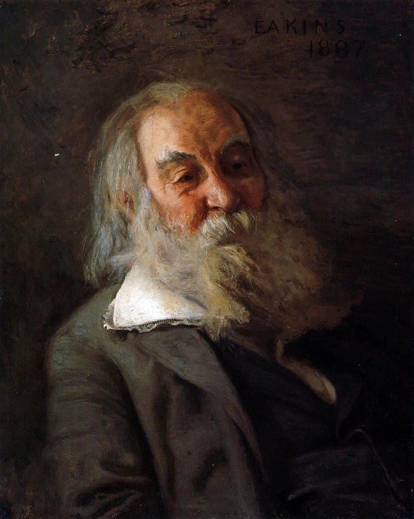  Thomas Eakins Portrait of Walt Whitman - Art Print