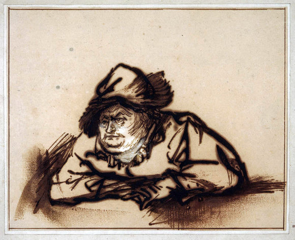  Rembrandt Van Rijn The Portrait of Willem Bartholsz. Ruyter - Art Print
