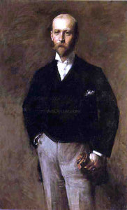  William Merritt Chase Portrait of William Charles Le Gendre - Art Print