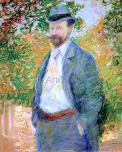  Theodore Earl Butler Portrait of William H. Hurt, Giverny, 1897 - Art Print