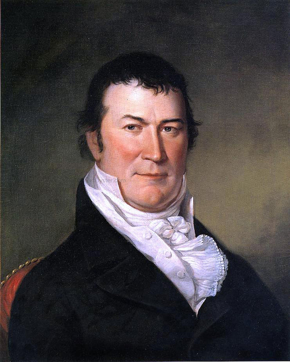  Charles Willson Peale Portrait of William Harris Crawford - Art Print