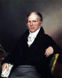 James Peale Portrait of William Young - Art Print