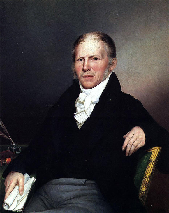  James Peale Portrait of William Young - Art Print