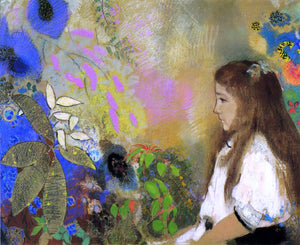  Odilon Redon Portrait of Yseult Fayet - Art Print