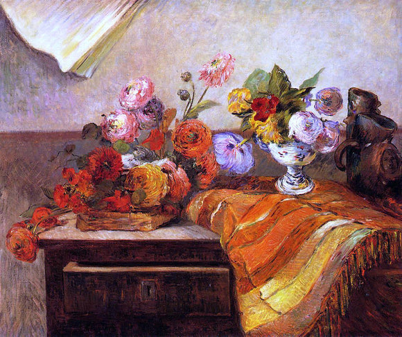  Paul Gauguin Pots and Bouquets - Art Print