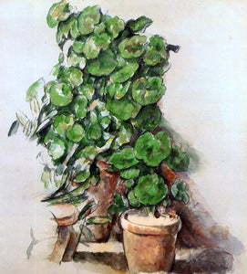  Paul Cezanne Pots of Geraniums - Art Print