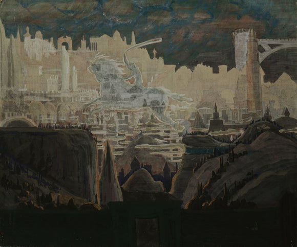  Mikalojus Ciurlionis Prelude the Knight Prelude - Art Print