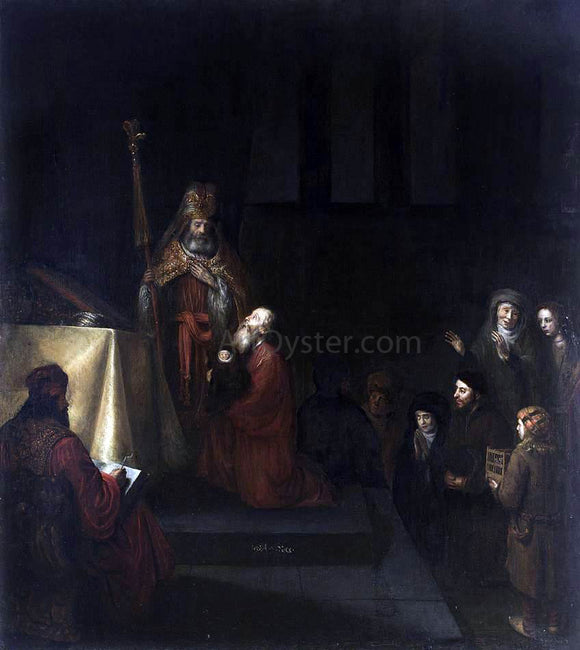  Abraham Van Dijck Presentation in the Temple - Art Print