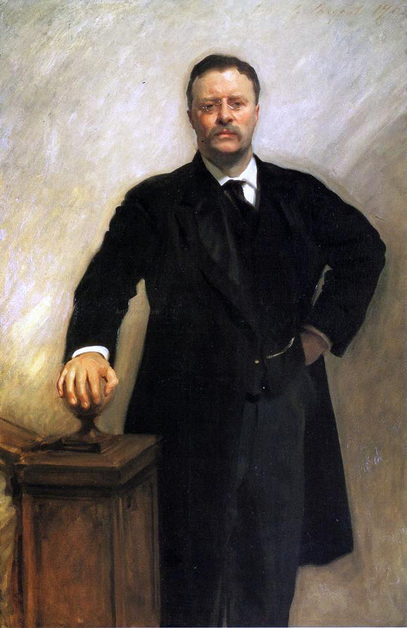  John Singer Sargent President Theodore Roosevelt - Art Print