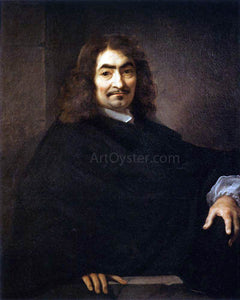  Sebastien Bourdon Presumed Portrait of Rene Descartes - Art Print