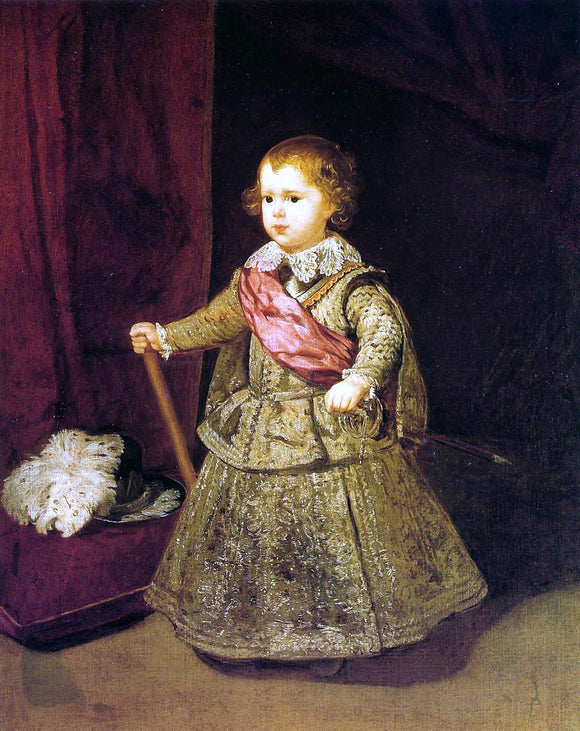  Diego Velazquez Price Baltasar Carlos - Art Print