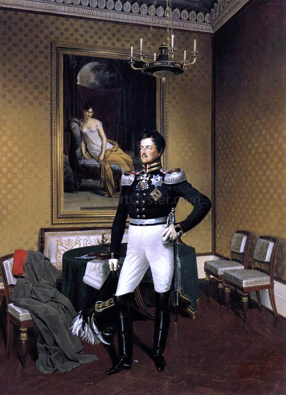  Franz Kruger Prince Augustus of Prussia - Art Print