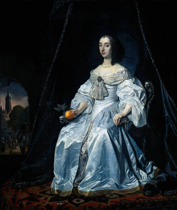  Bartholomeus Van der Helst Princess Henrietta Mary Stuart - Art Print