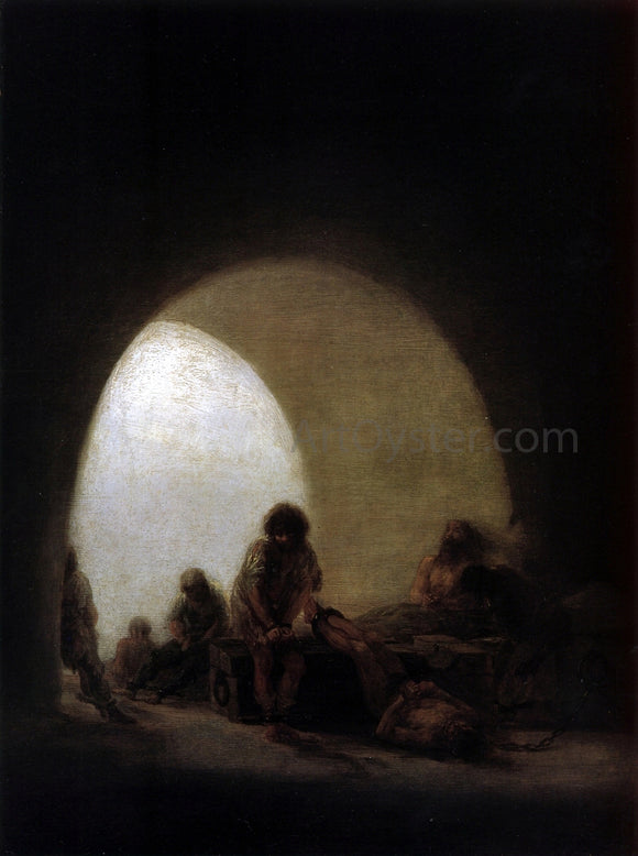  Francisco Jose de Goya Y Lucientes Prison Interior - Art Print