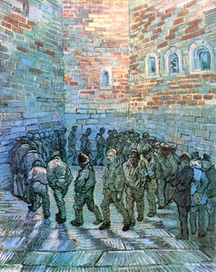  Vincent Van Gogh Prisoners Exercising (after Dore) - Art Print