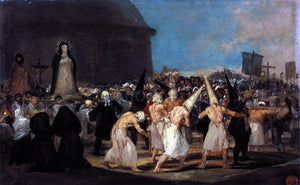  Francisco Jose de Goya Y Lucientes Procession of Flagellants - Art Print