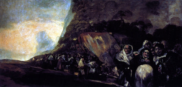  Francisco Jose de Goya Y Lucientes Promenade of the Holy Office - Art Print